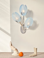 Orlantha Nordic Art Bloom Glass Wall Light - Letslighting