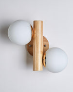 Vexorise Wood Scandinavian Wall Lamp - Letslighting