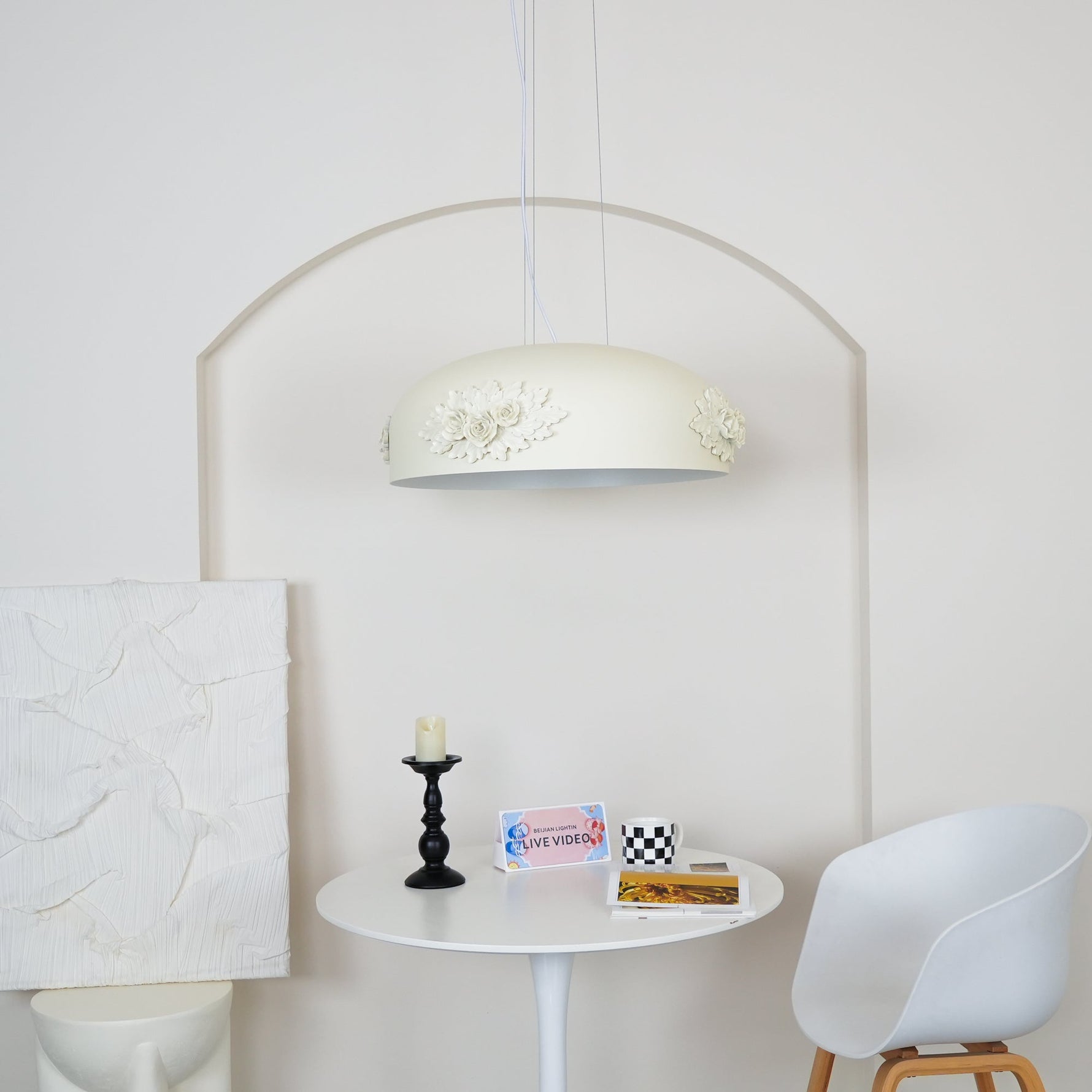 Vilaeos Minimalist Resin Wall Light - Lamp Outdoor