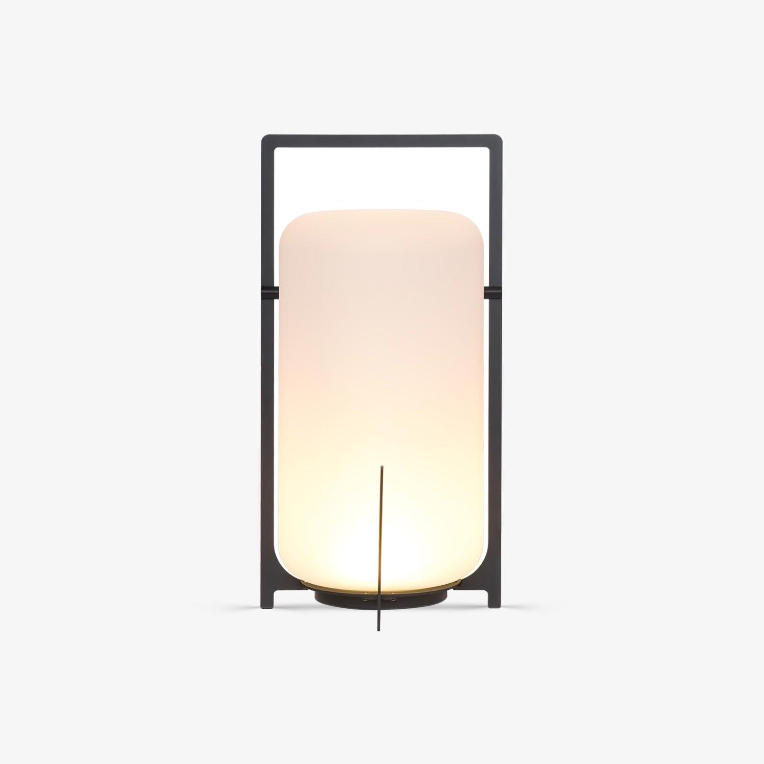 Black Twilight Lantern Table Lamp - Lamp Outdoor