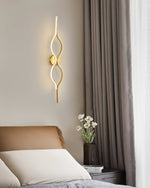 Twist Brass Wall Light - Lamp Outdoor