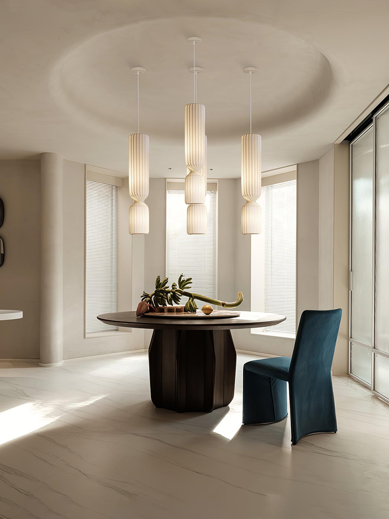 Twist Minimalist PVC Pendant Lamp - Lamp Outdoor