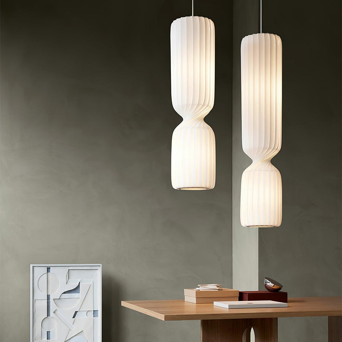Twist Minimalist PVC Pendant Lamp - Lamp Outdoor