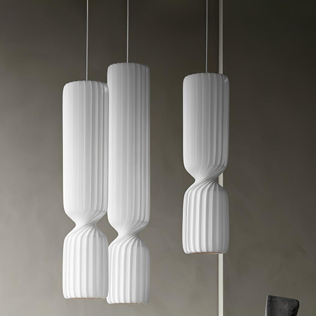 Twist Minimalist PVC Pendant Lamp - Lamp Outdoor