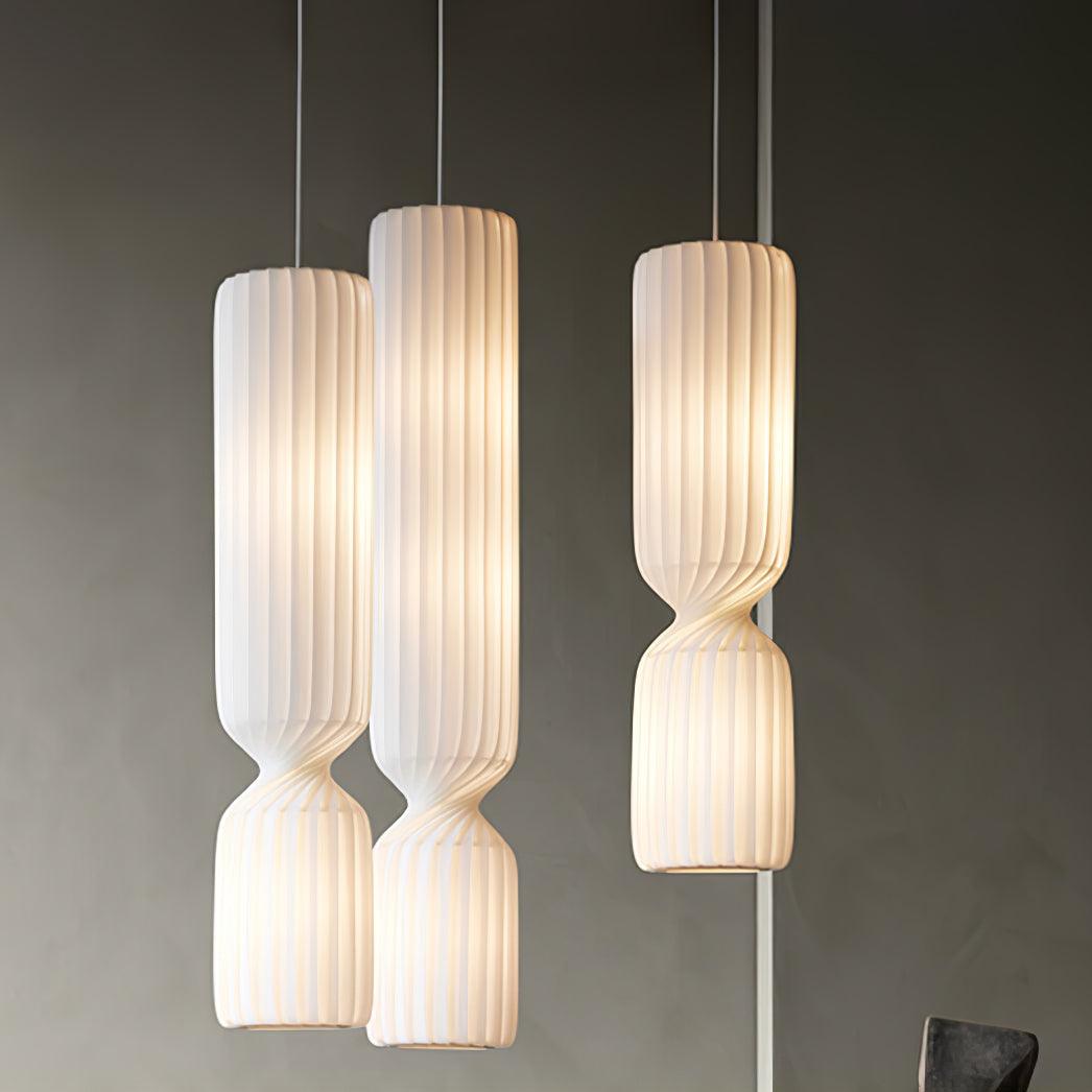 Twist Minimalist PVC Pendant Lamp - Lamp Outdoor