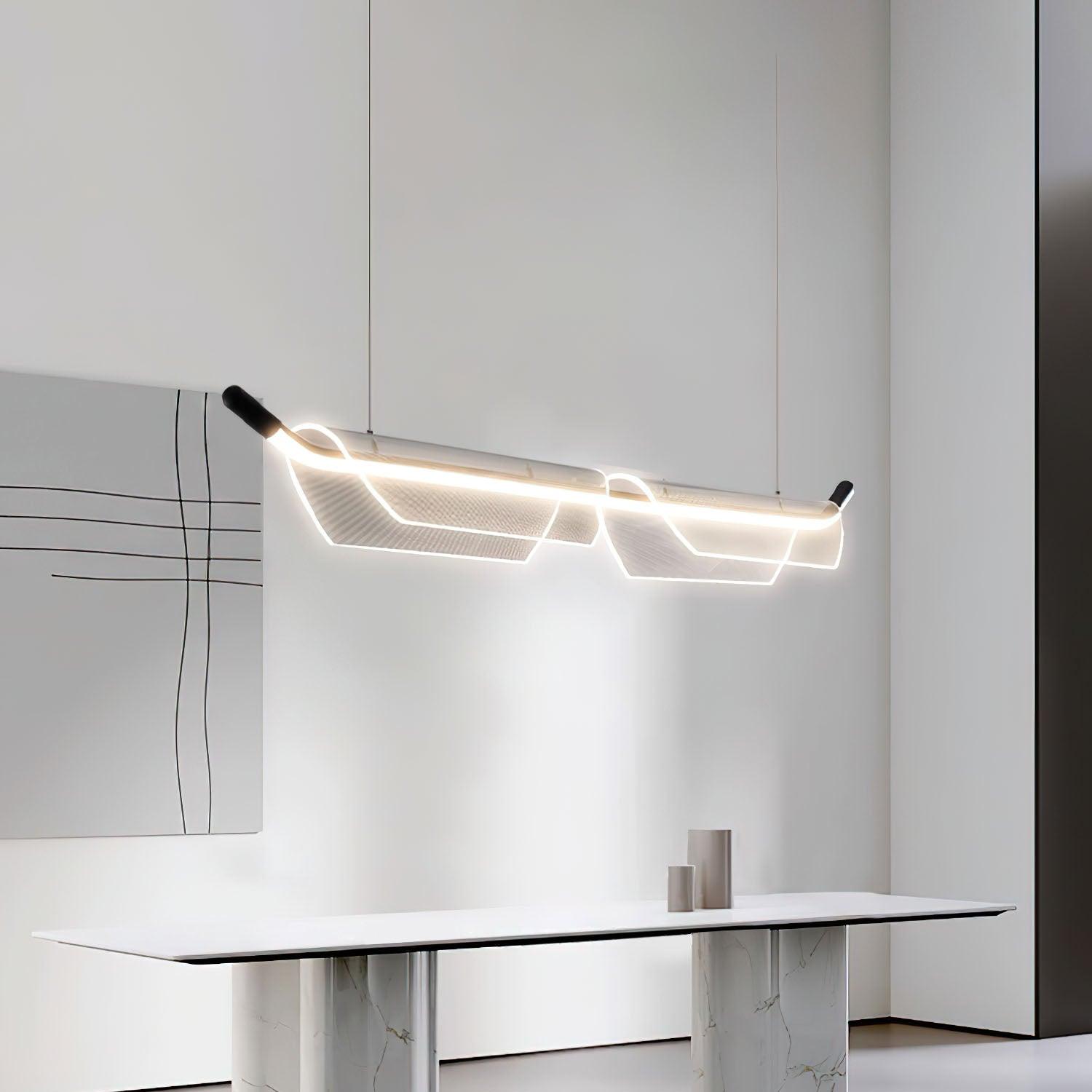 Two Boats Acrylic Pendant Light - Lamp Outdoor