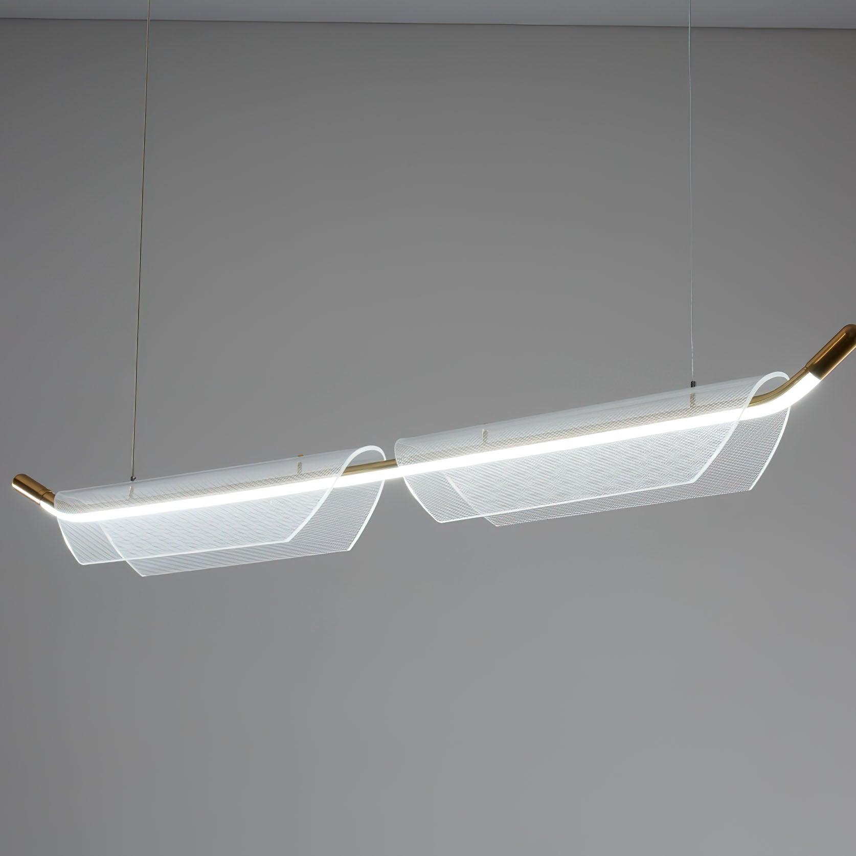 Two Boats Acrylic Pendant Light - Lamp Outdoor