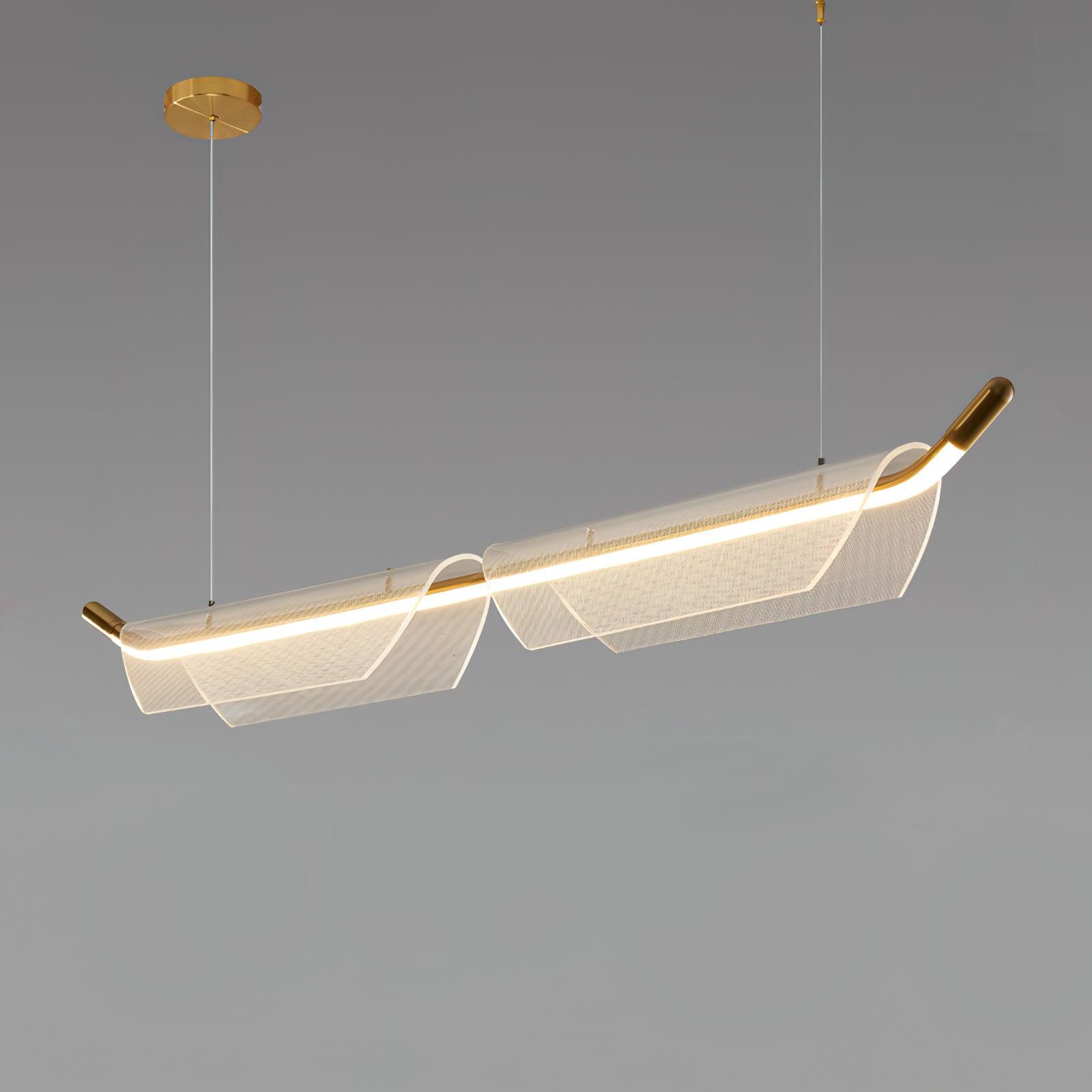 Two Boats Acrylic Pendant Light - Lamp Outdoor