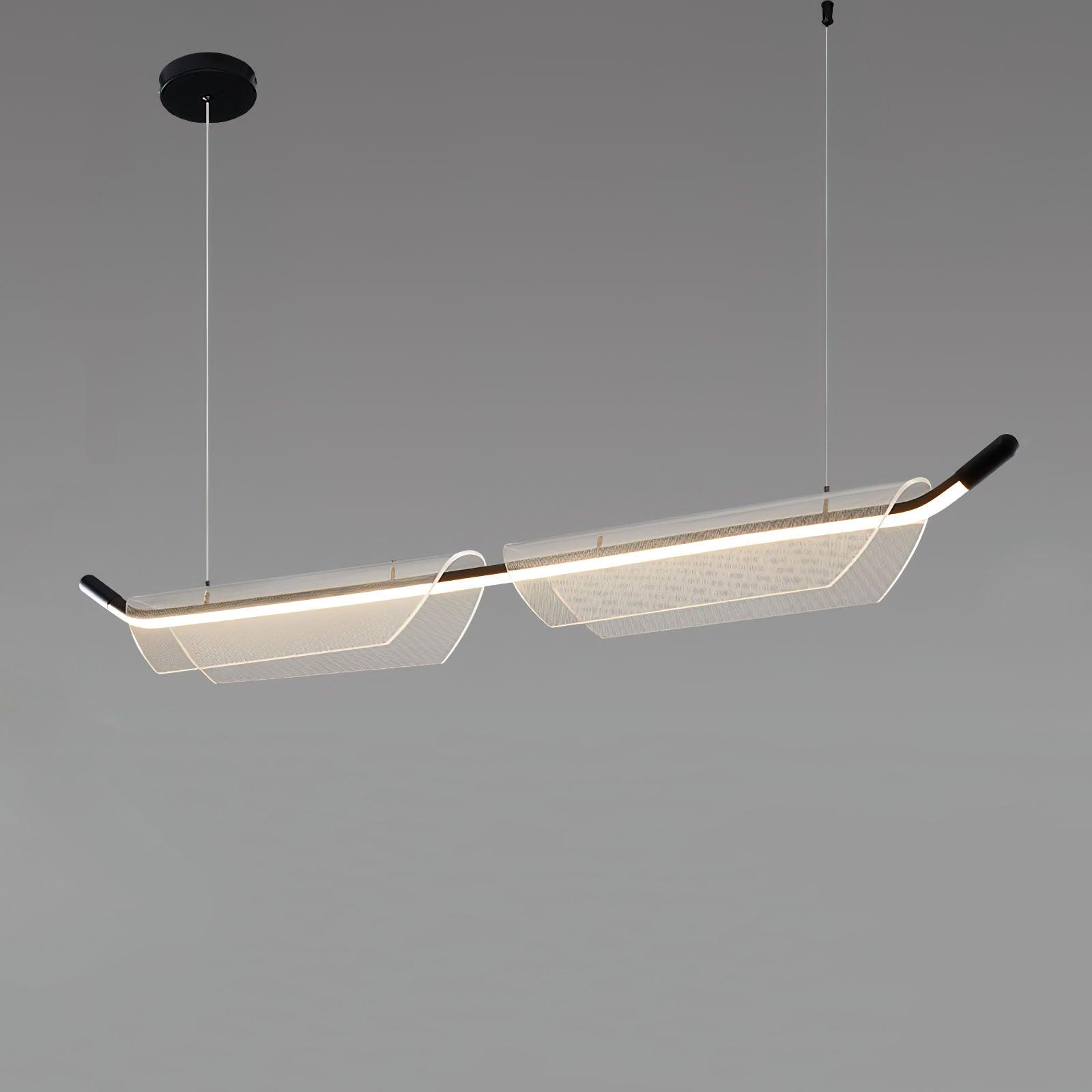 Two Boats Acrylic Pendant Light - Lamp Outdoor