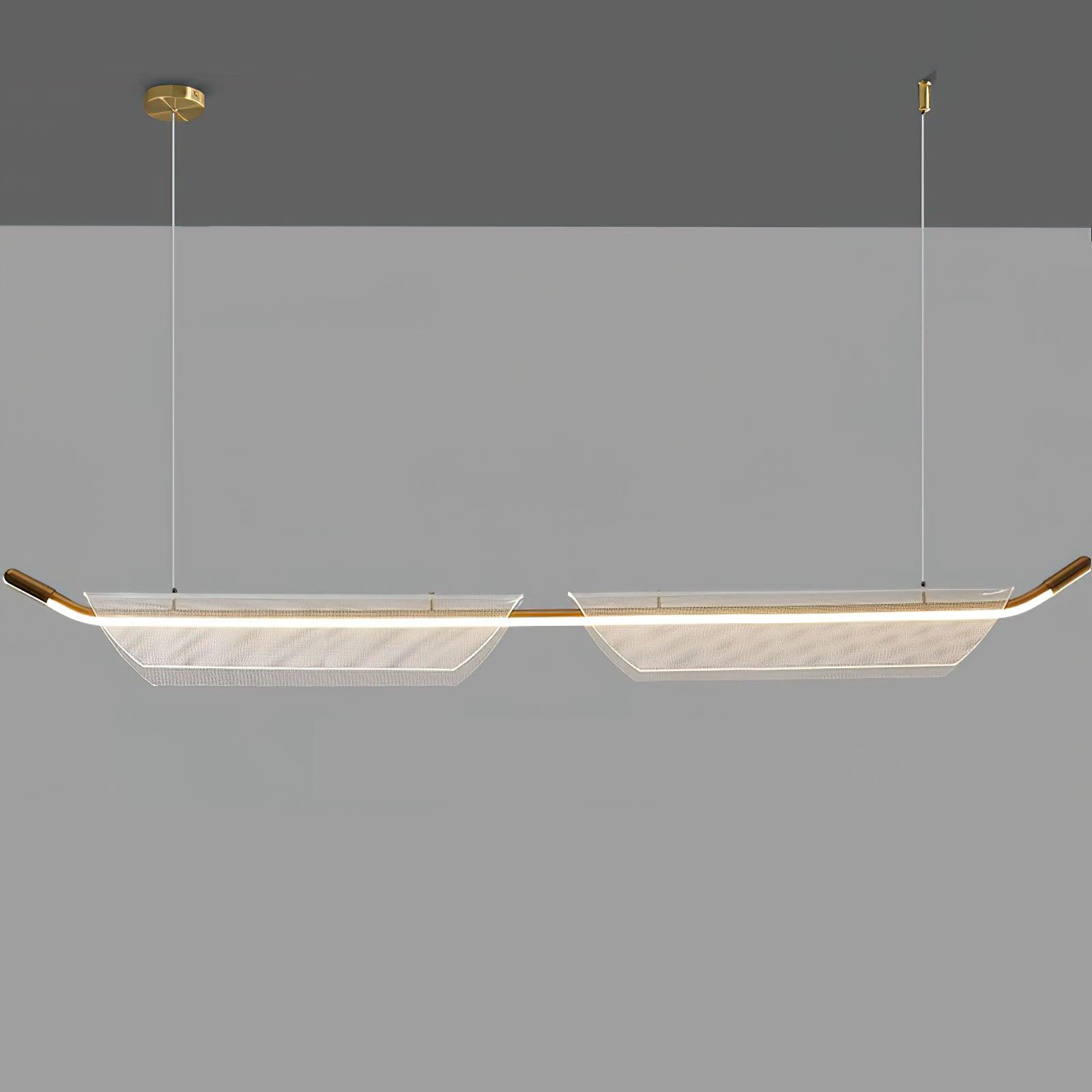 Two Boats Acrylic Pendant Light - Lamp Outdoor