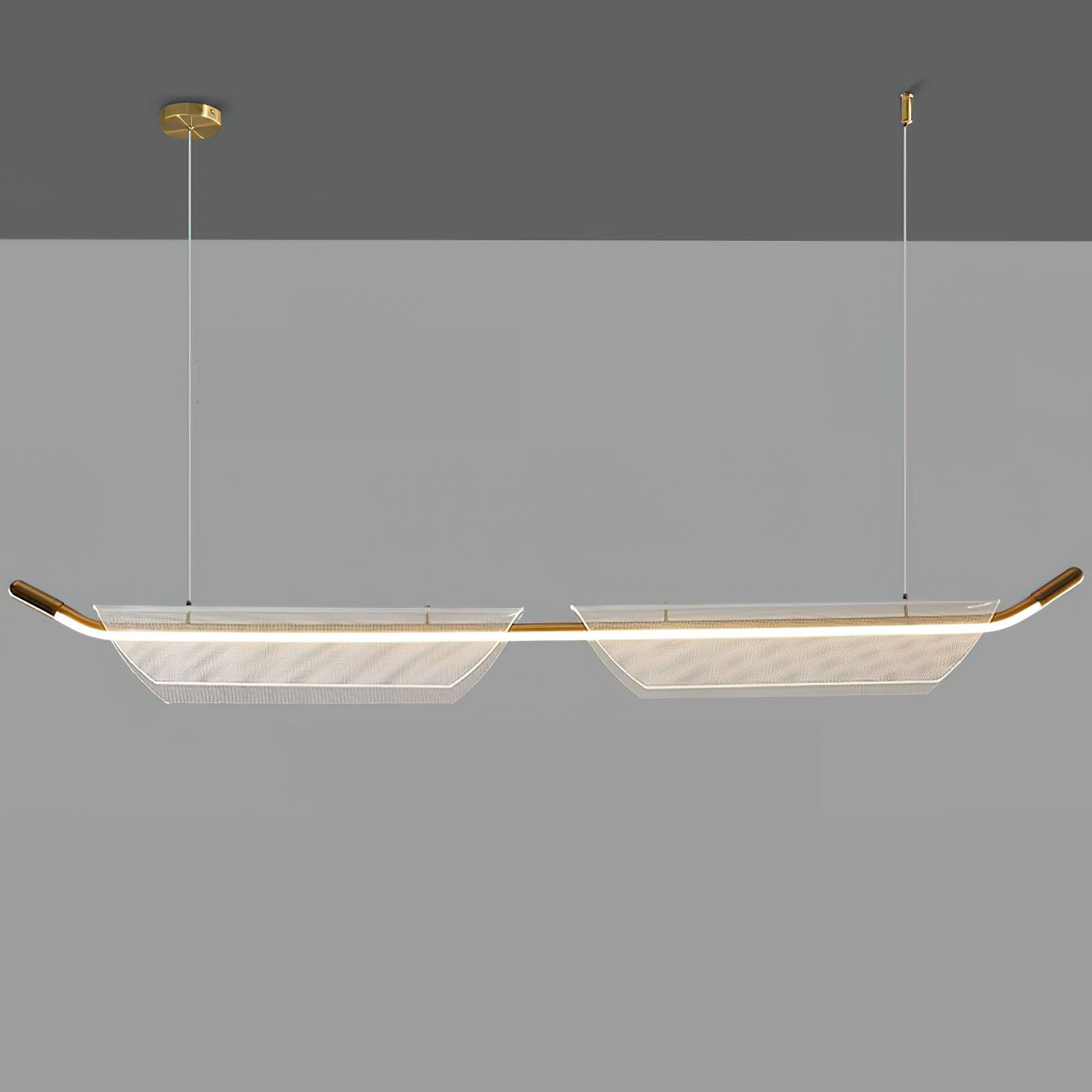 Two Boats Acrylic Pendant Light - Lamp Outdoor