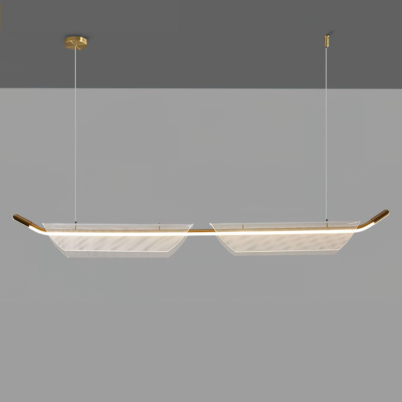 Two Boats Acrylic Pendant Light - Lamp Outdoor
