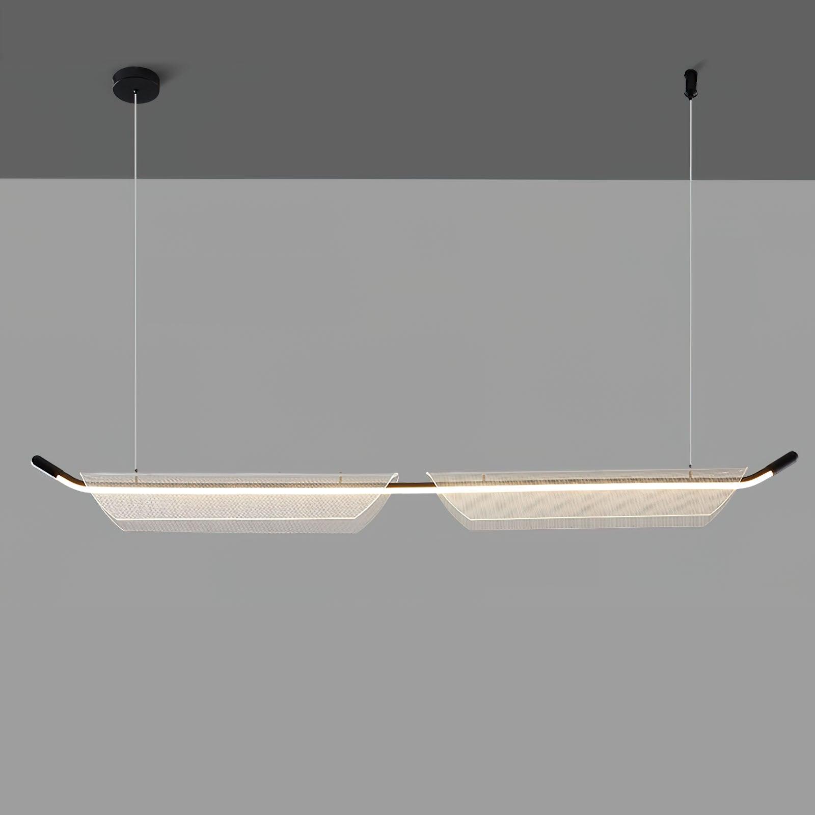 Two Boats Acrylic Pendant Light - Lamp Outdoor