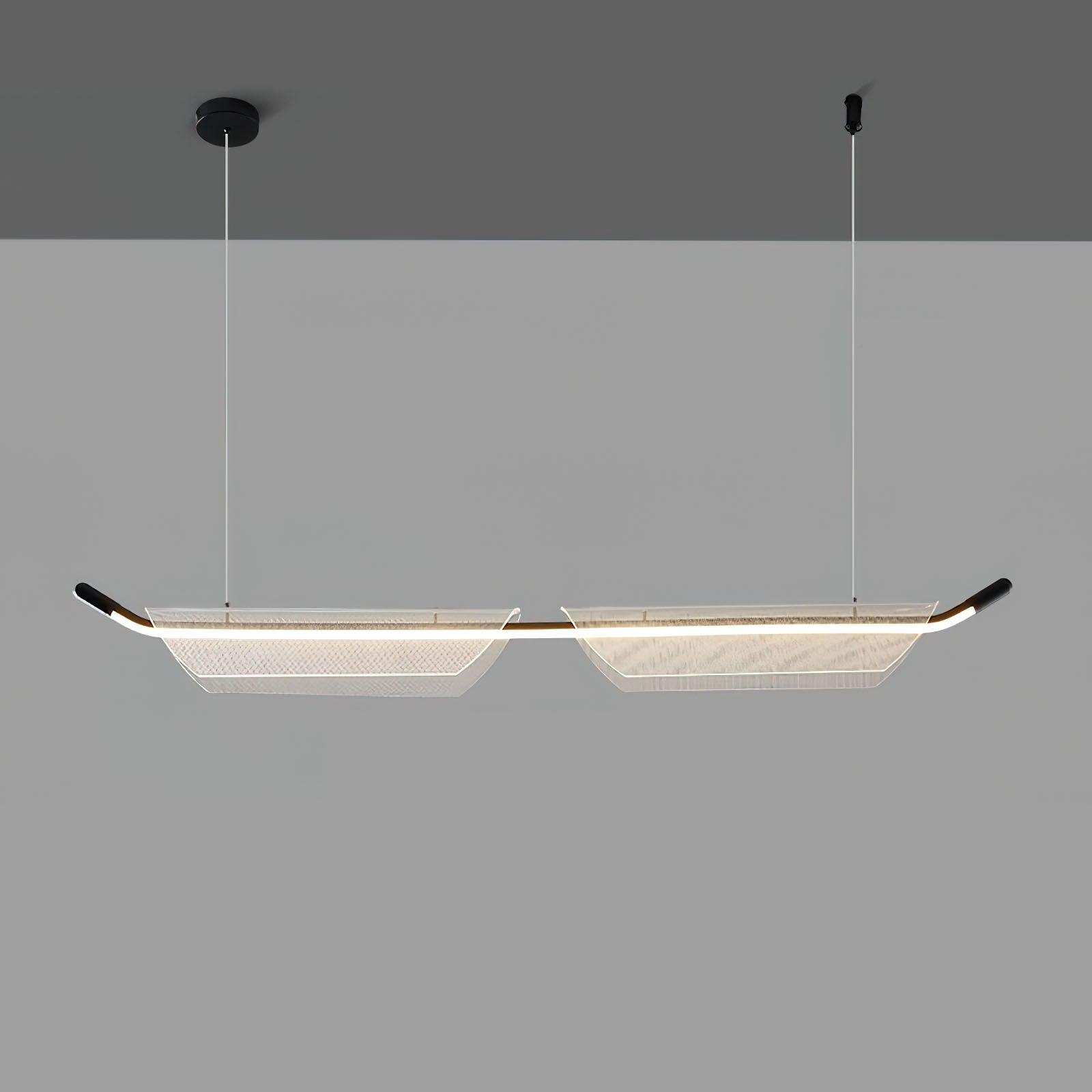 Two Boats Acrylic Pendant Light - Lamp Outdoor
