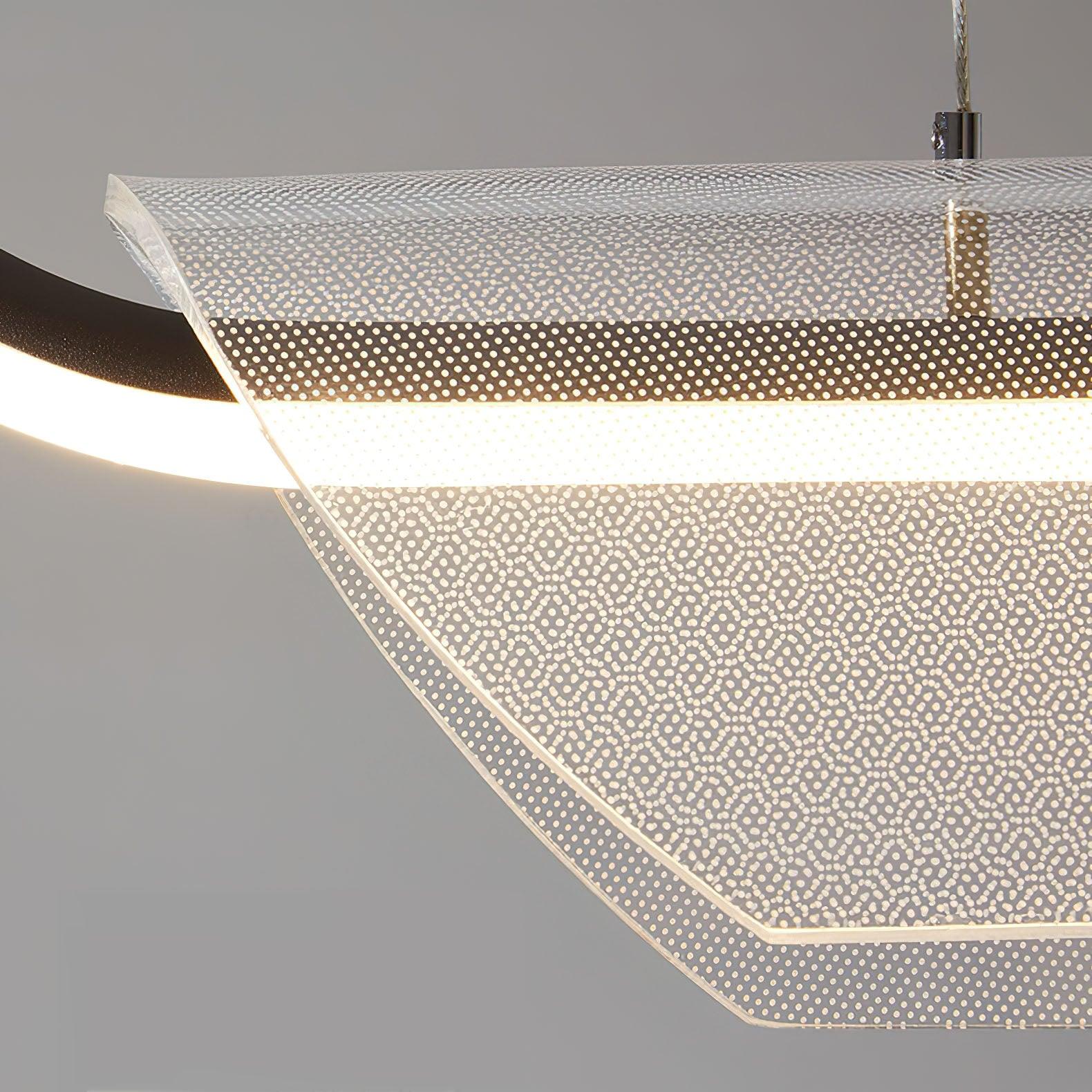 Two Boats Acrylic Pendant Light - Lamp Outdoor