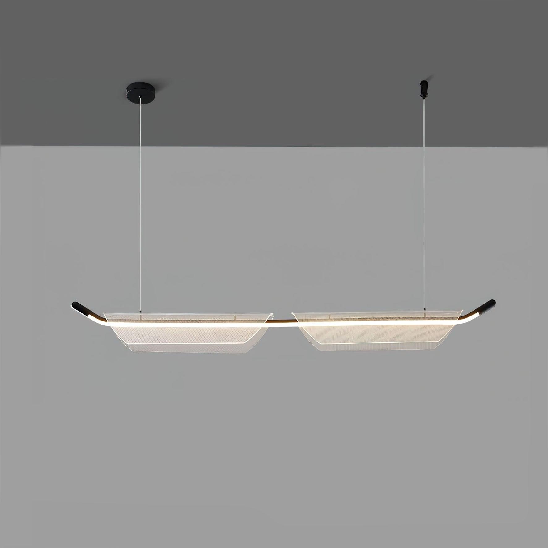 Two Boats Acrylic Pendant Light - Lamp Outdoor