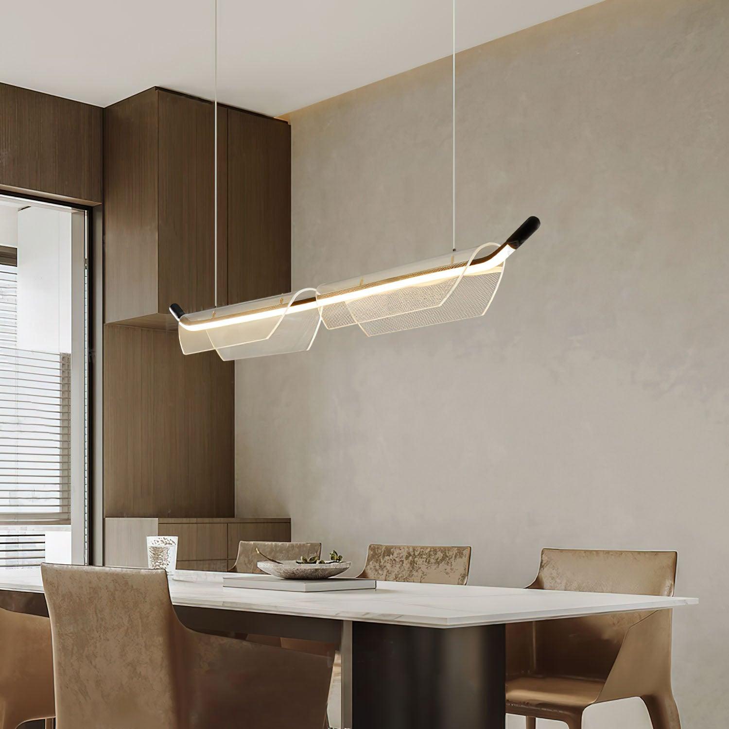 Two Boats Acrylic Pendant Light - Lamp Outdoor