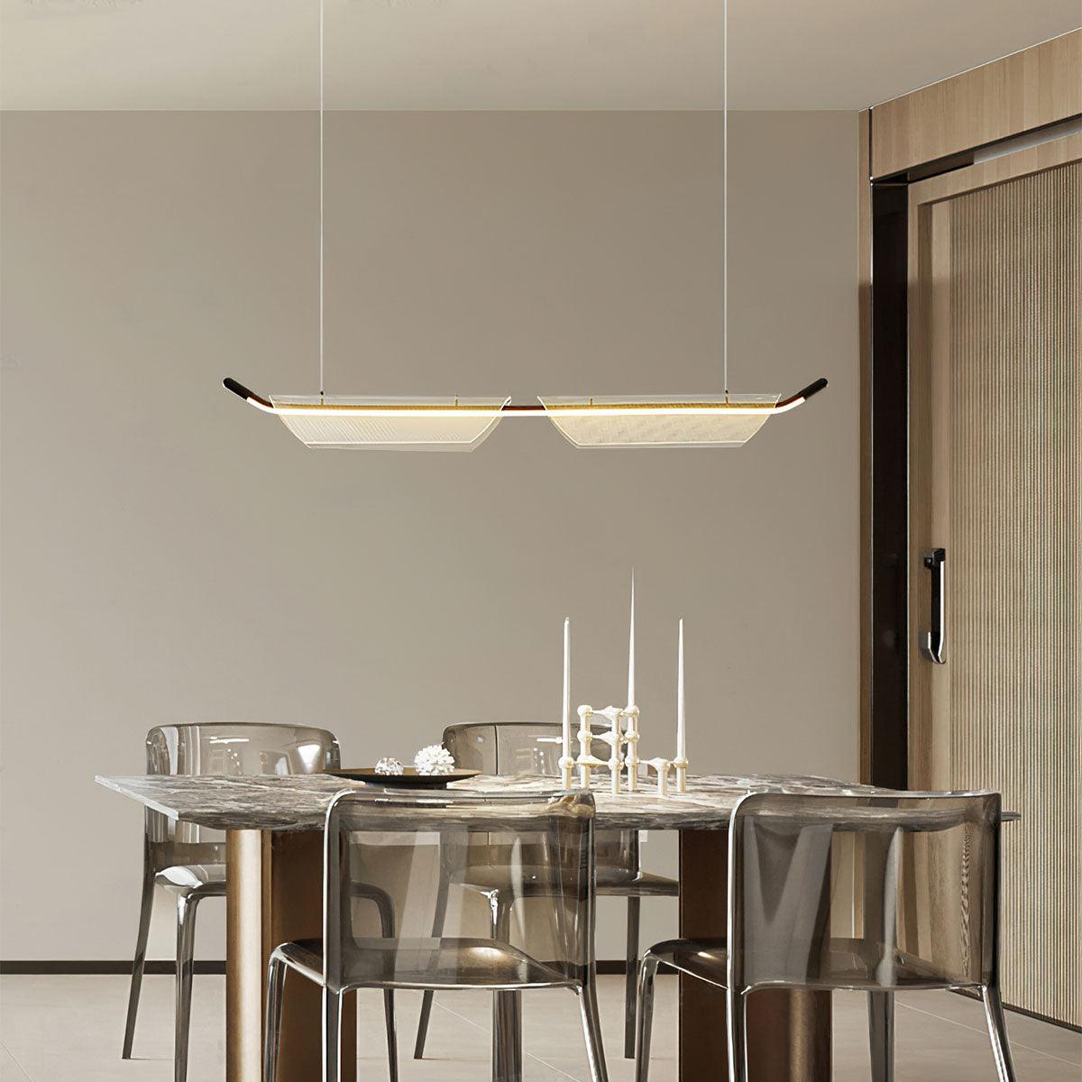 Two Boats Acrylic Pendant Light - Lamp Outdoor