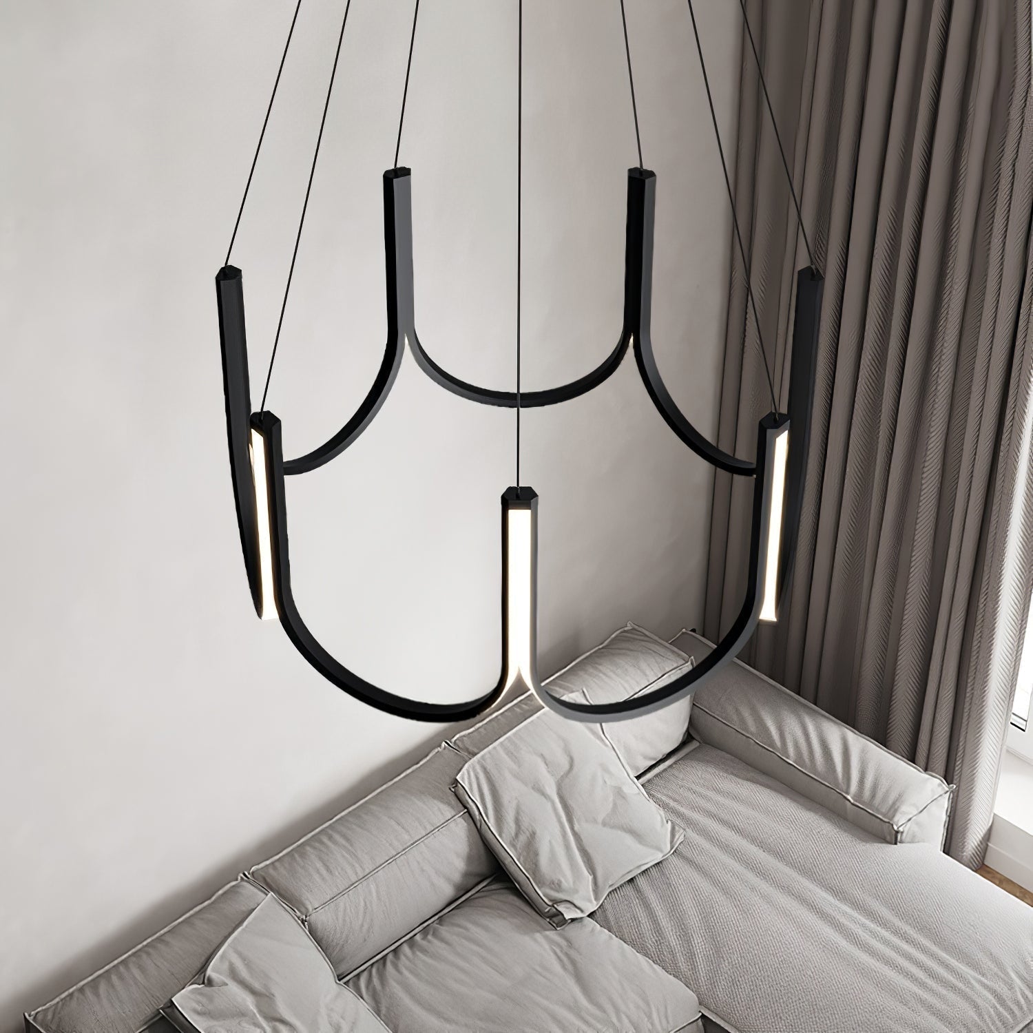 Peyton Modern Metal Pendant Light - Lamp Outdoor