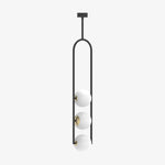 Evelaris Modern Minimalist Nordic Art Metal Glass Pendant Lamp - Lamp Outdoor