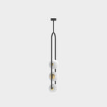 Evelaris Modern Minimalist Nordic Art Metal Glass Pendant Lamp - Lamp Outdoor