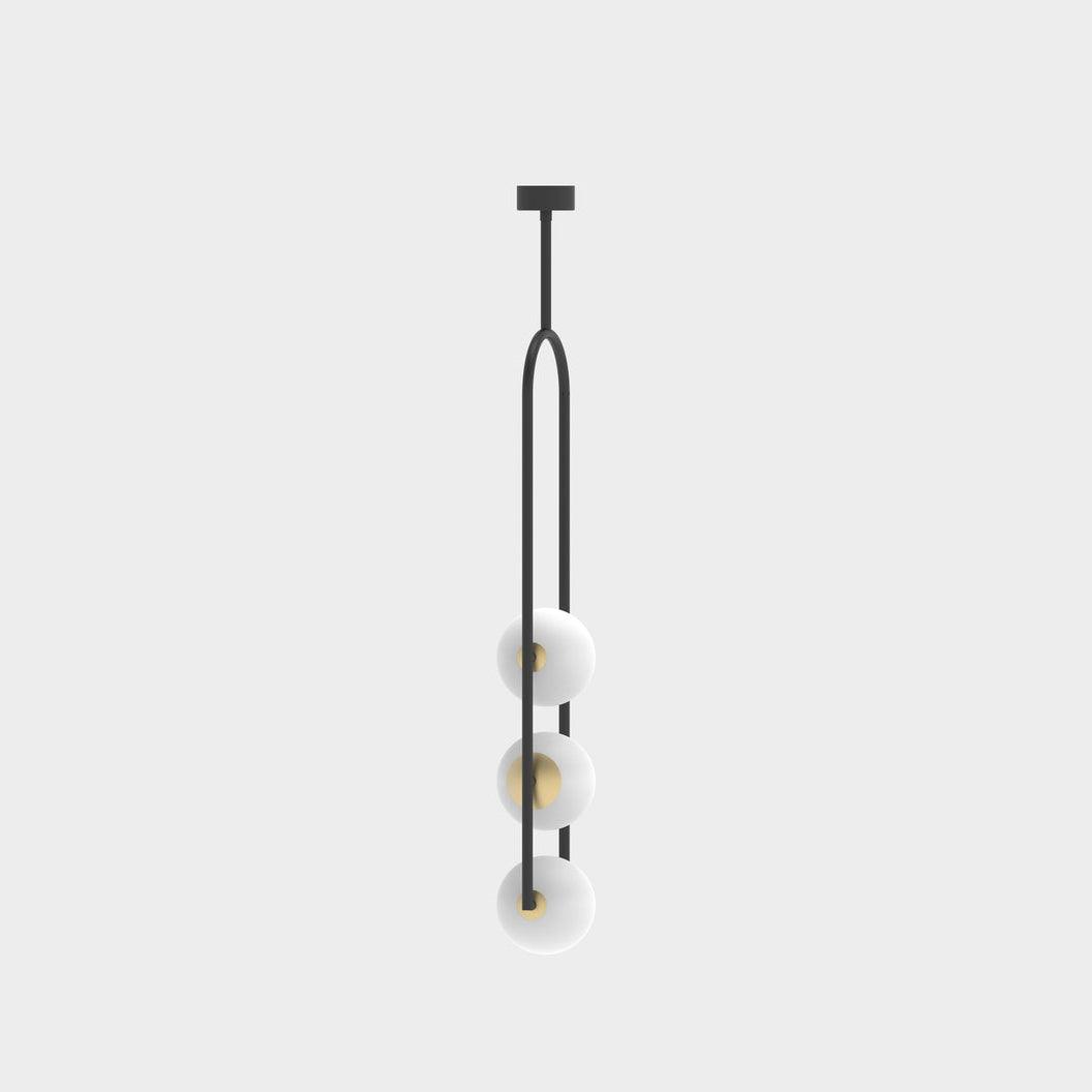 Evelaris Modern Minimalist Nordic Art Metal Glass Pendant Lamp - Lamp Outdoor