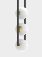 Evelaris Modern Minimalist Nordic Art Metal Glass Pendant Lamp - Lamp Outdoor