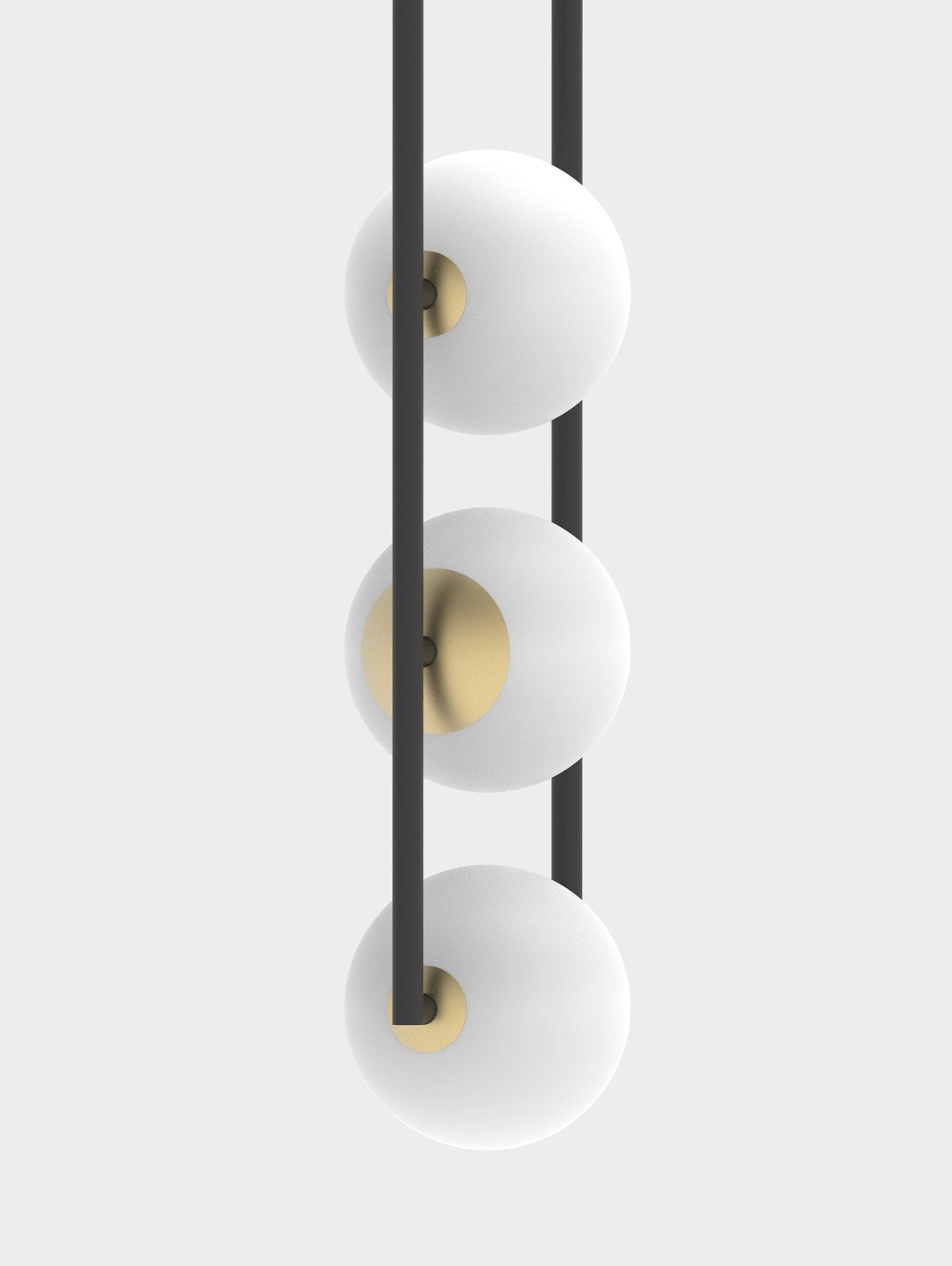 Evelaris Modern Minimalist Nordic Art Metal Glass Pendant Lamp - Lamp Outdoor