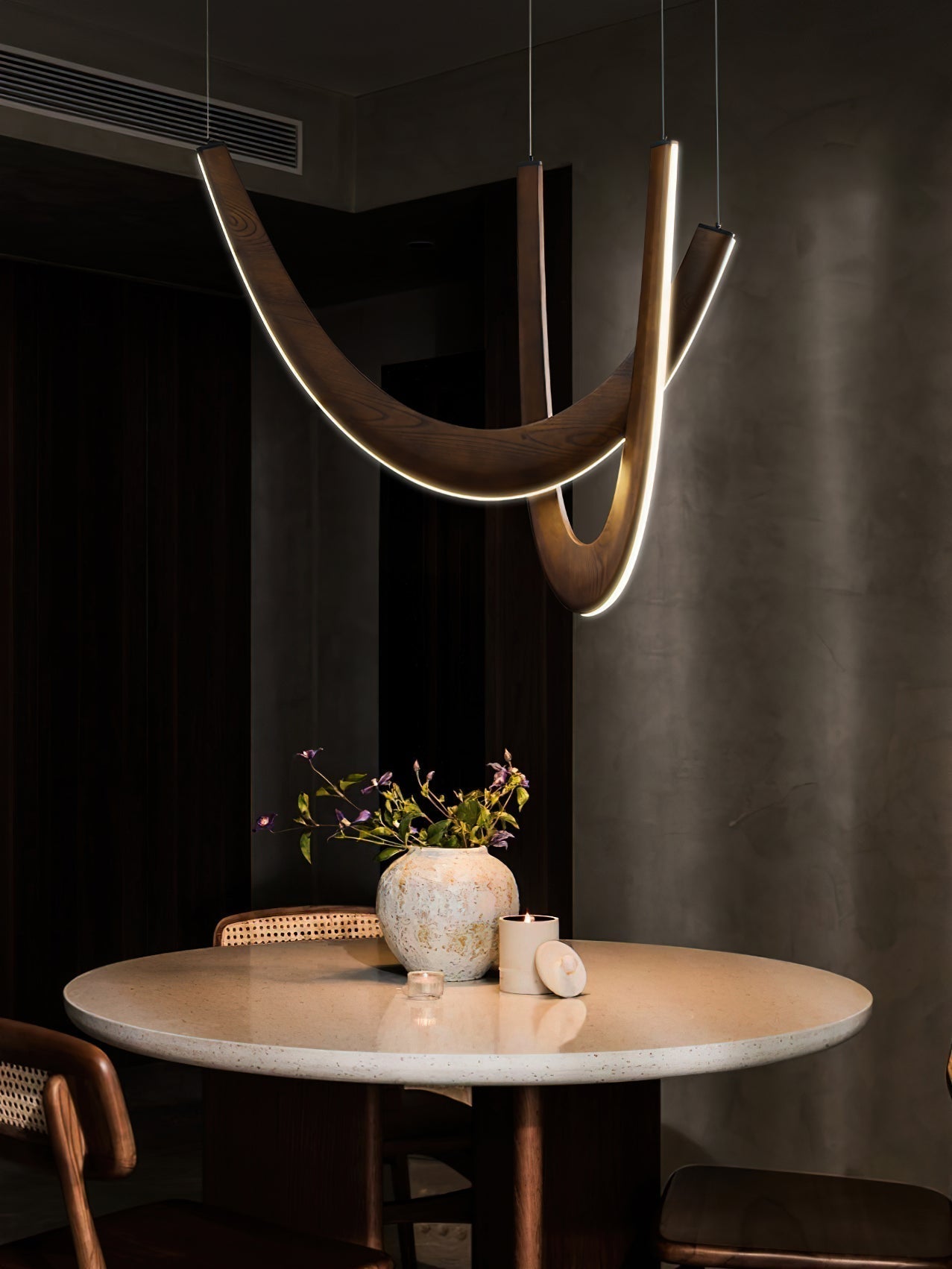 U Wooden Pendant Lamp - Lamp Outdoor