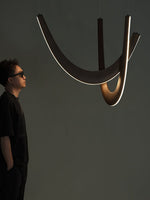 U Wooden Pendant Lamp - Lamp Outdoor