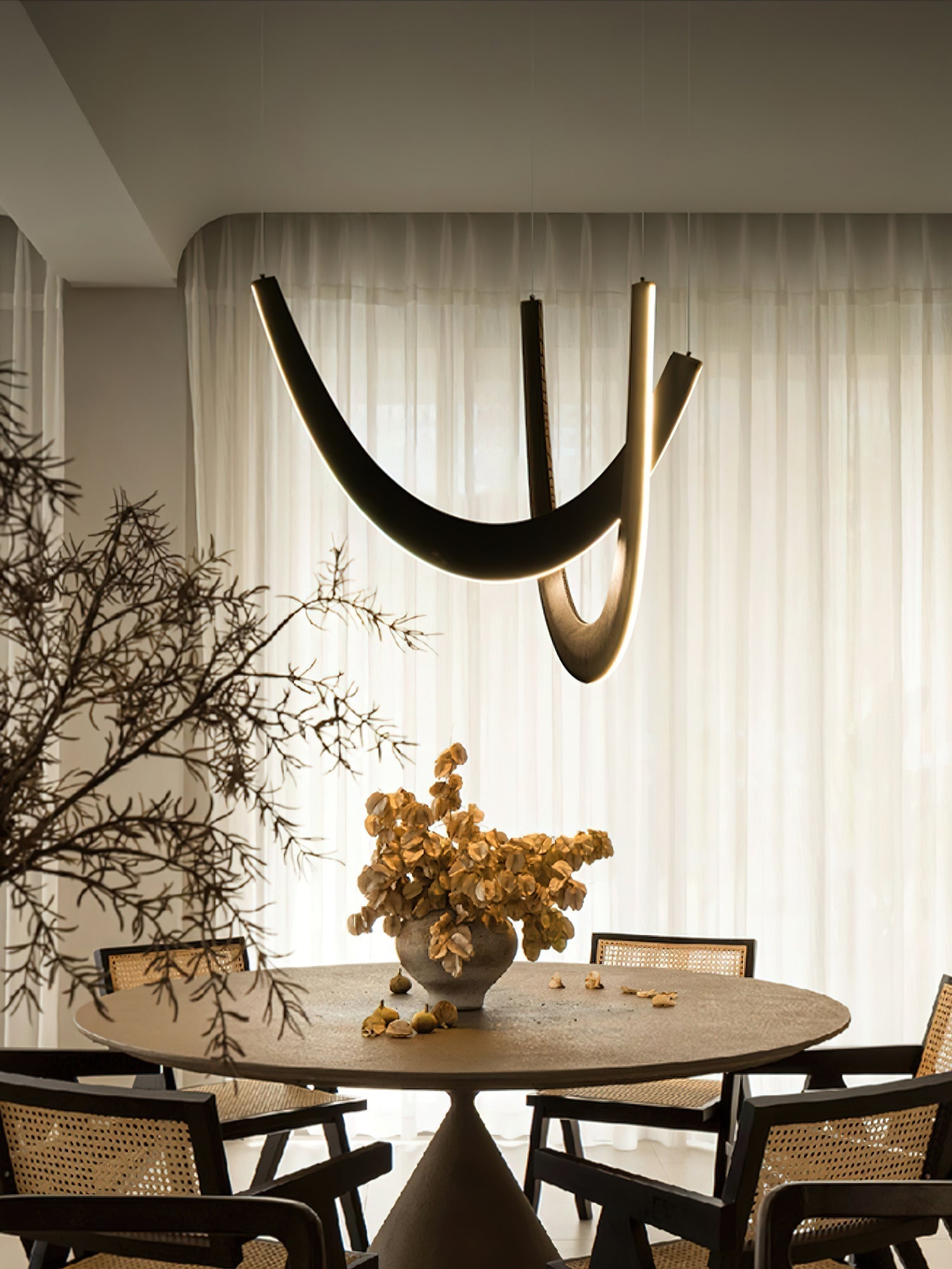 U Wooden Pendant Lamp - Lamp Outdoor