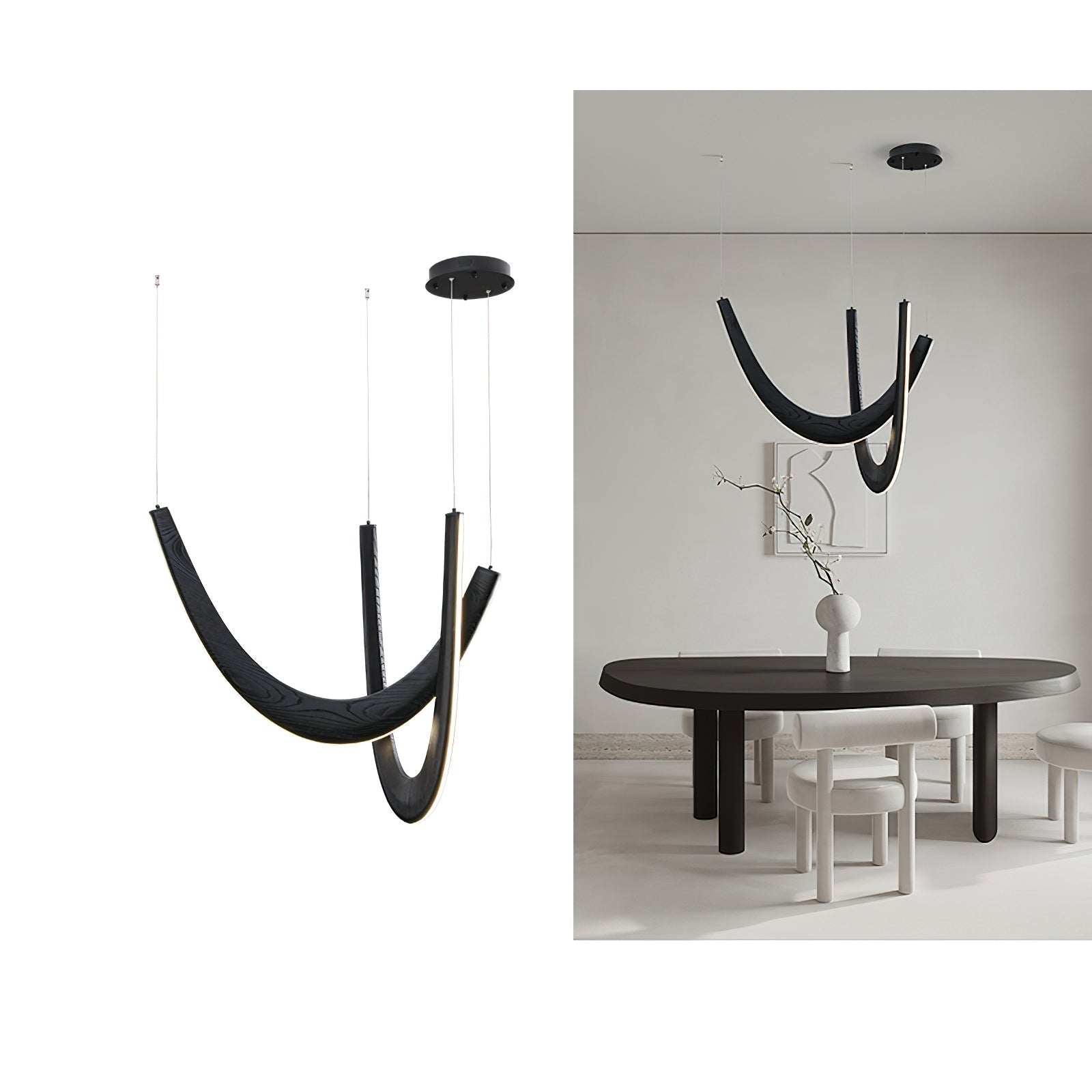 U Wooden Pendant Lamp - Lamp Outdoor