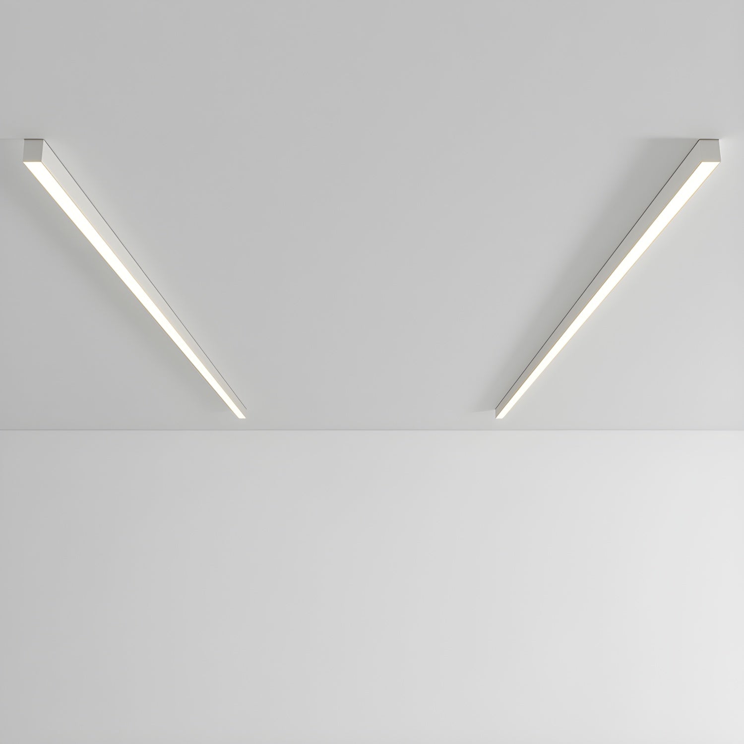 Ultra Slim Linear Ceiling Light - Lamp Outdoor