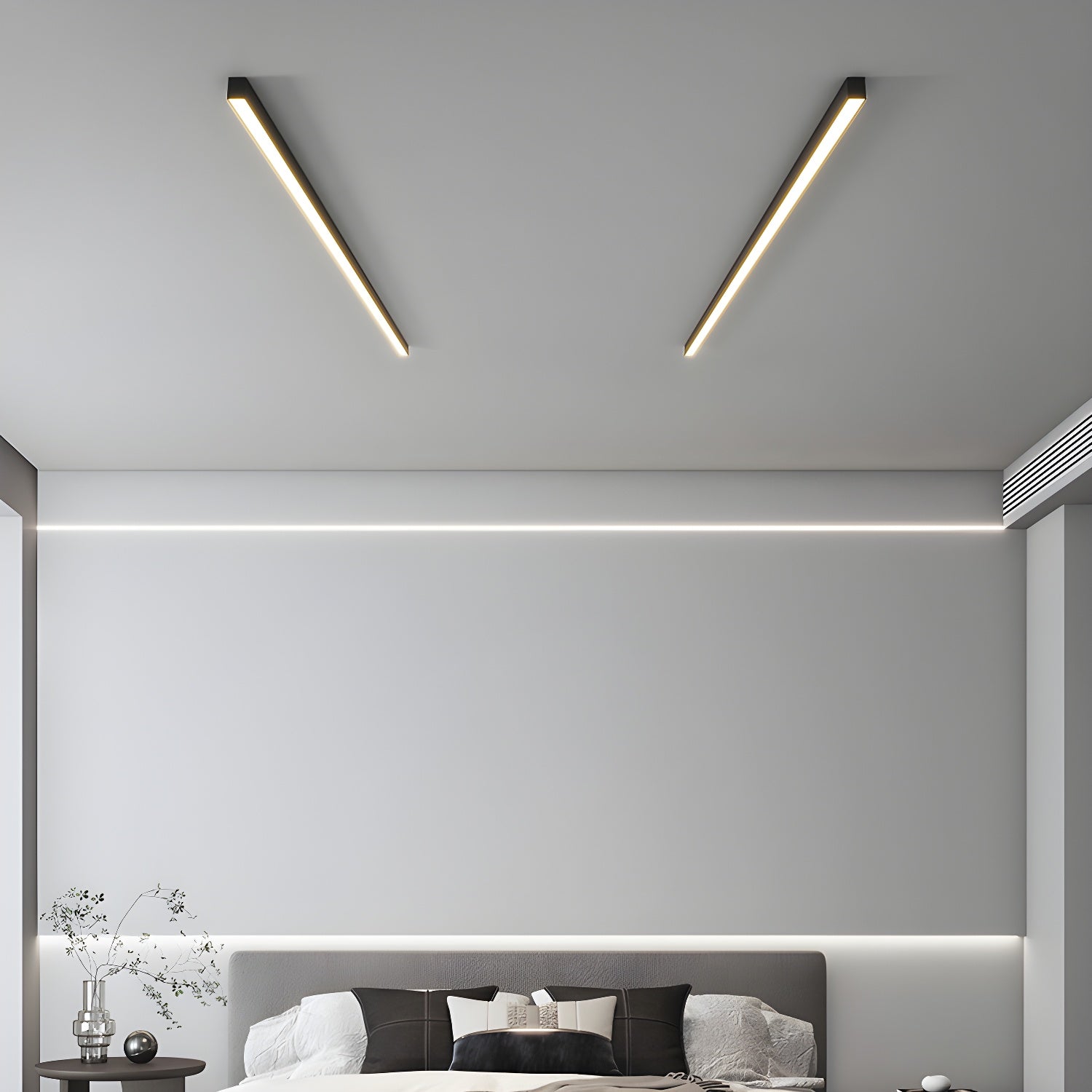 Ultra Slim Linear Ceiling Light - Lamp Outdoor