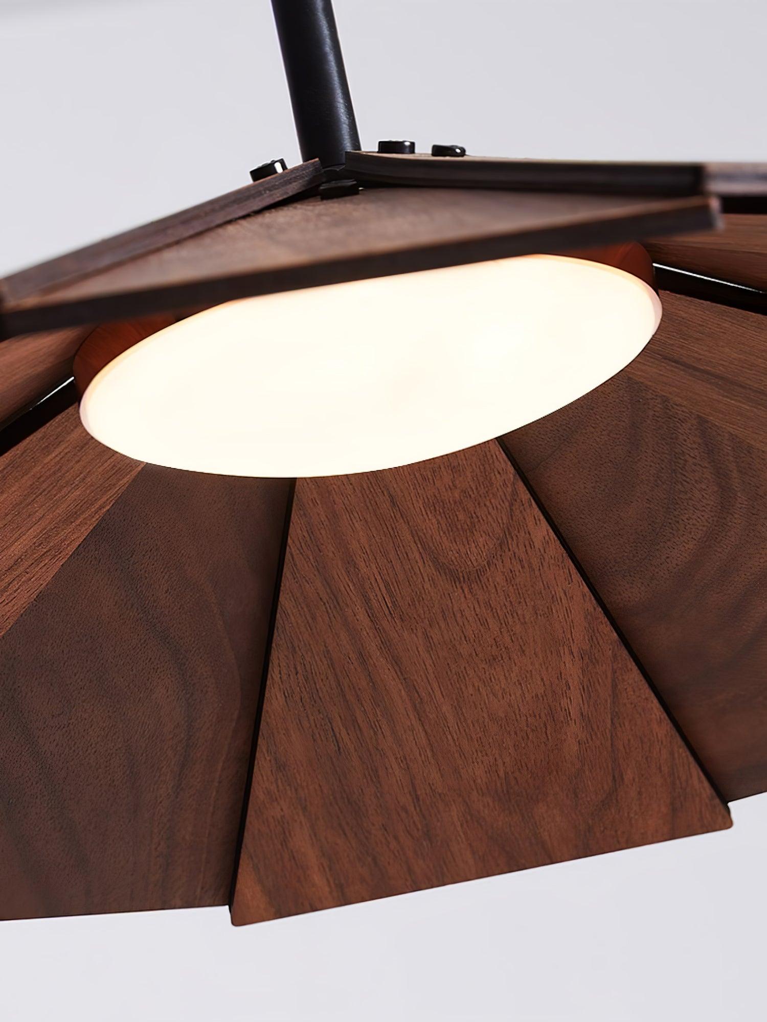 Umbrella Wooden Pendant Light - Lamp Outdoor