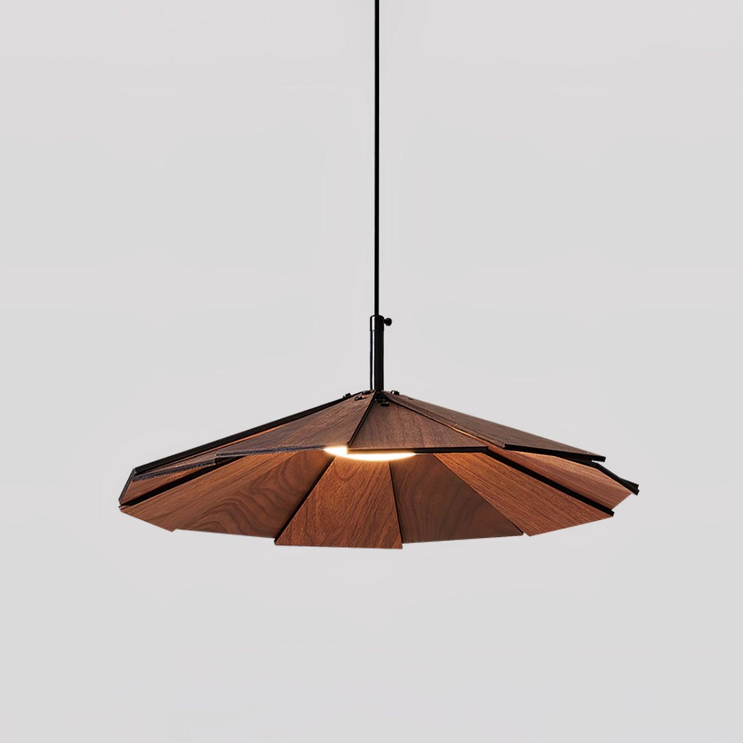 Umbrella Wooden Pendant Light - Lamp Outdoor