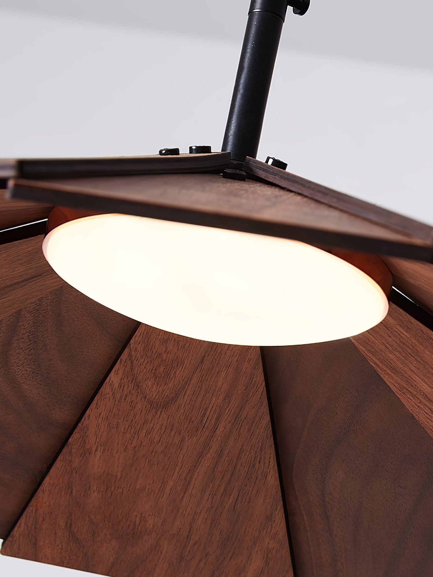 Umbrella Wooden Pendant Light - Lamp Outdoor