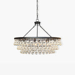 Avelis Postmodern Luxury Unique Tiered Crystal Chandelier - Lamp Outdoor