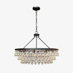 Avelis Postmodern Luxury Unique Tiered Crystal Chandelier - Lamp Outdoor