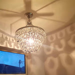 Avelis Postmodern Luxury Unique Tiered Crystal Chandelier - Lamp Outdoor