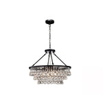 Avelis Postmodern Luxury Unique Tiered Crystal Chandelier - Lamp Outdoor