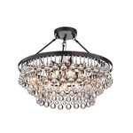 Avelis Postmodern Luxury Unique Tiered Crystal Chandelier - Lamp Outdoor