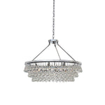 Avelis Postmodern Luxury Unique Tiered Crystal Chandelier - Lamp Outdoor