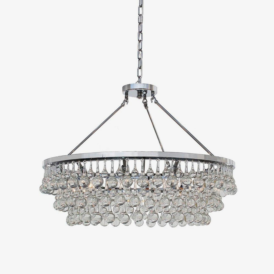 Avelis Postmodern Luxury Unique Tiered Crystal Chandelier - Lamp Outdoor