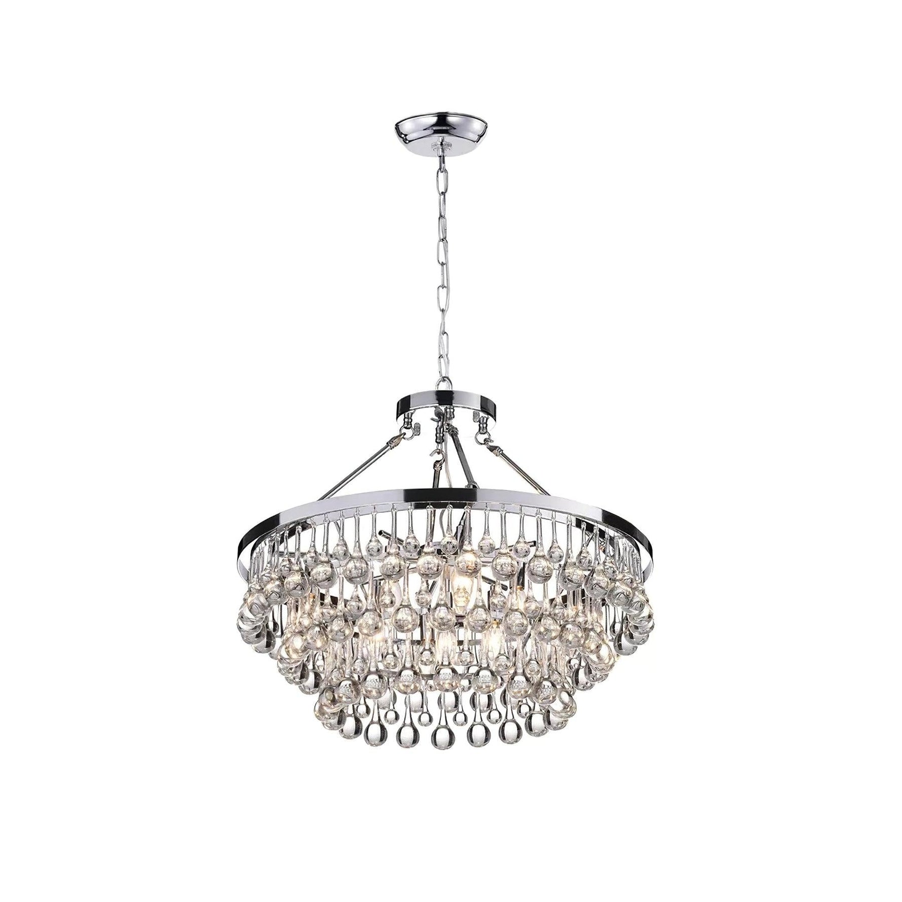Avelis Postmodern Luxury Unique Tiered Crystal Chandelier - Lamp Outdoor