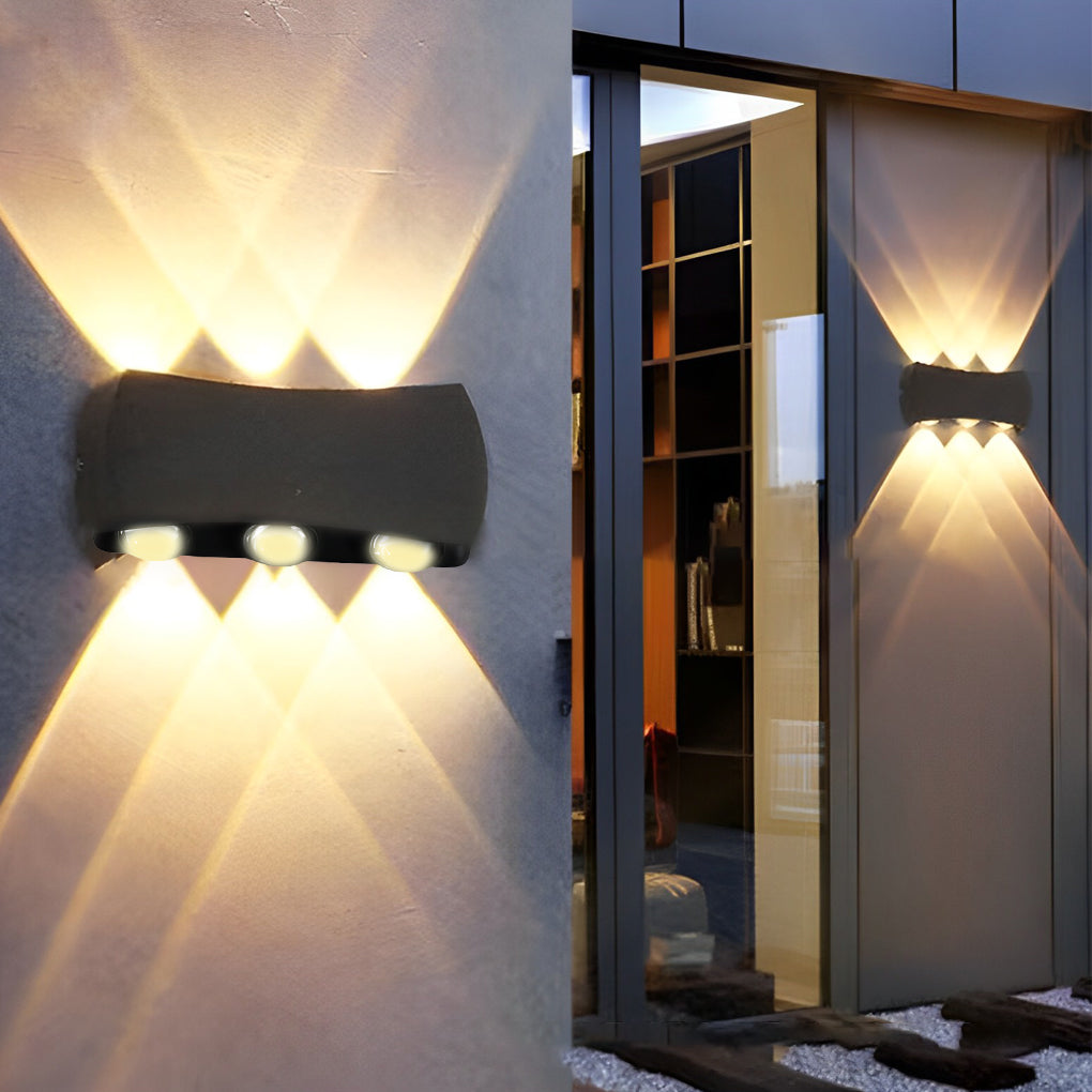 Outdoor Up Down Light LED Waterproof Exterior Aluminum Wall Lights - Lamp Outdoor