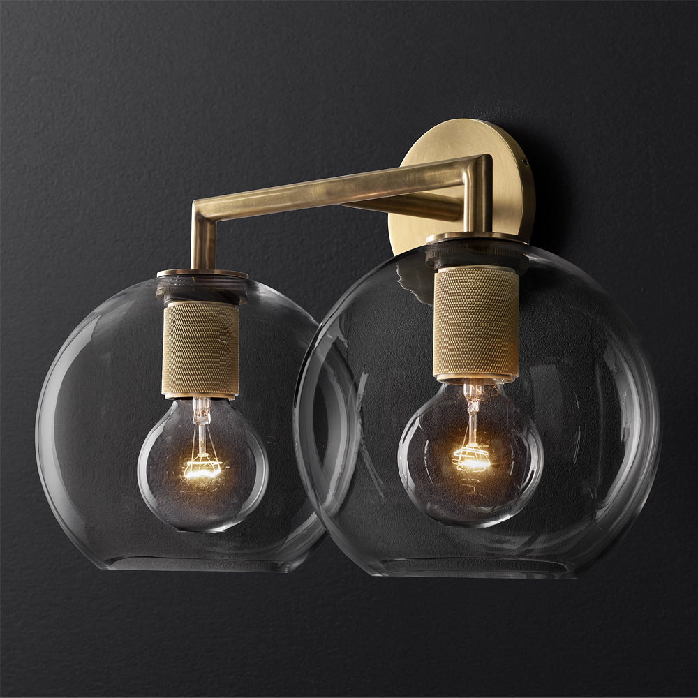 Utilitaire Minimalist Glass Wall Light