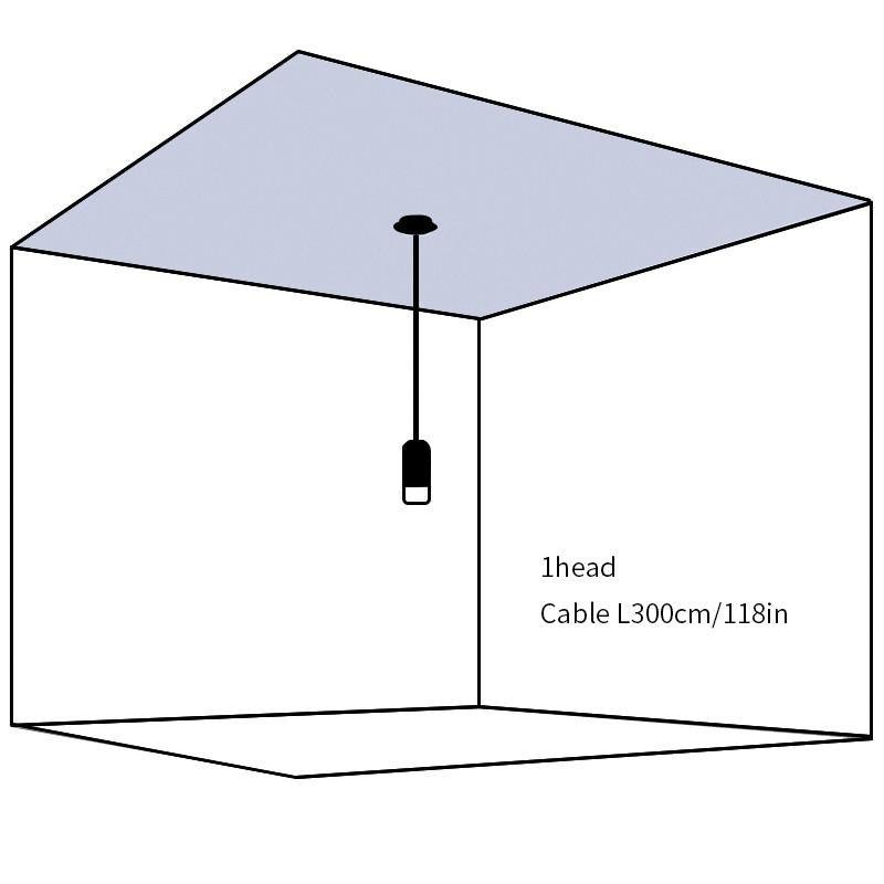Line Form Pendant light - Lamp Outdoor