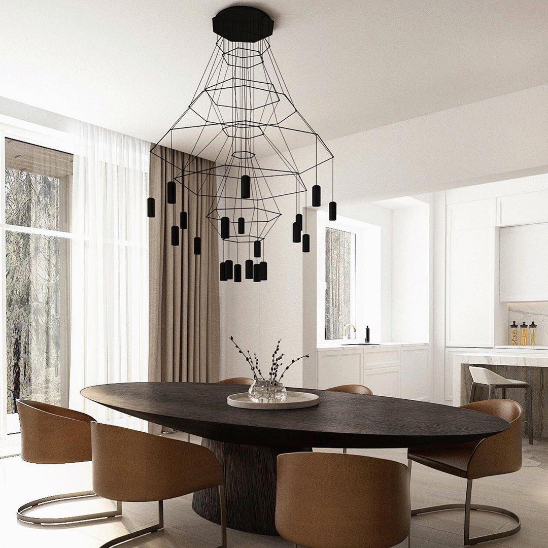 Lines Chandelier - Lamp Outdoor