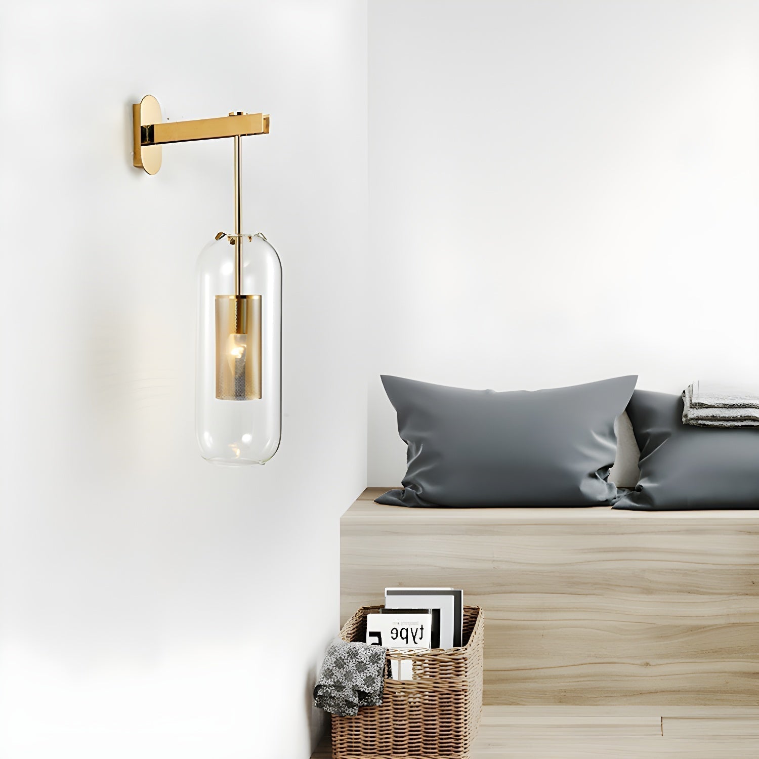 Vadim Glass Wall Lamp - Lamp Outdoor